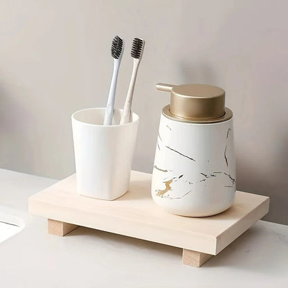 Plateau en Bois - WoodNestTray™ - Beige clair - Ma Maison Rêvée