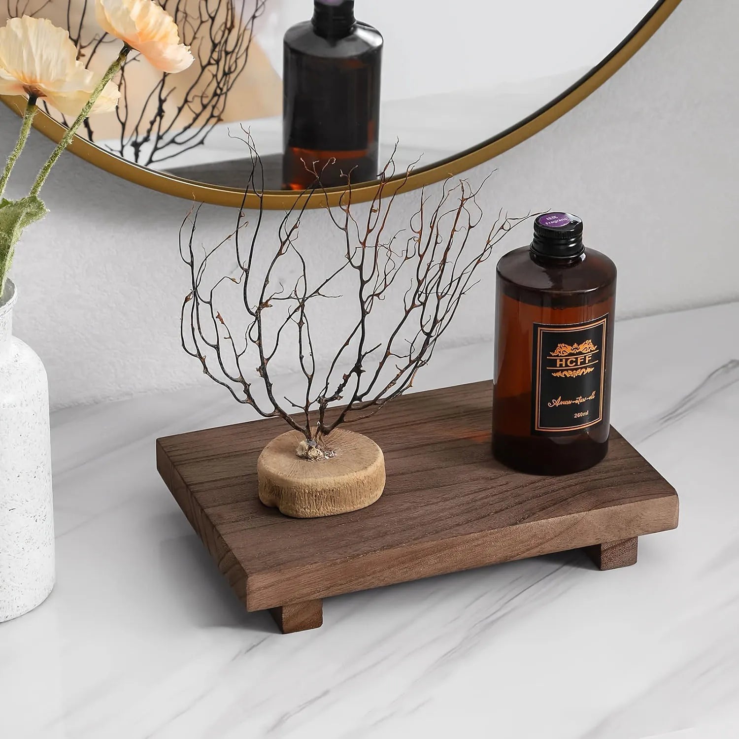 Plateau en Bois - WoodNestTray™ - Marron - Ma Maison Rêvée