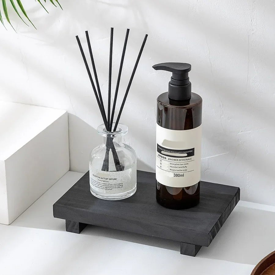 Plateau en Bois - WoodNestTray™ - Noir - Ma Maison Rêvée