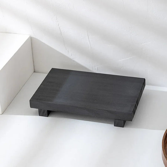 Plateau en Bois - WoodNestTray™ - Noir - Ma Maison Rêvée
