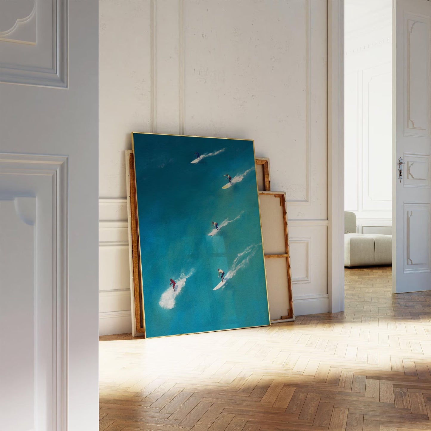 Tableau - OceanVibe™ - Cinq - Ma Maison Rêvée