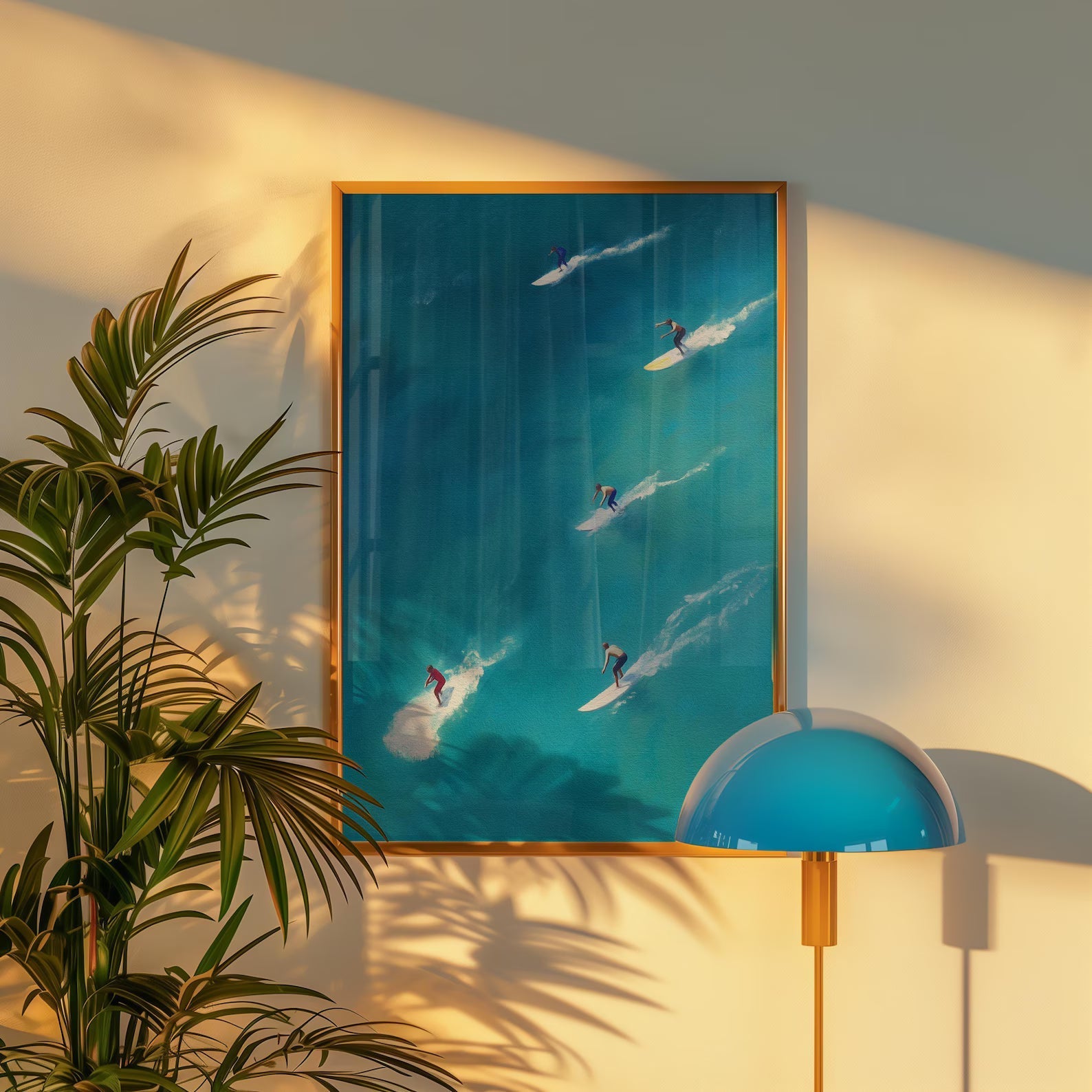 Tableau - OceanVibe™ - Cinq - Ma Maison Rêvée