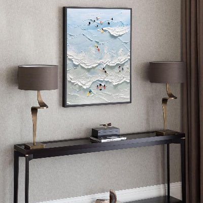 Tableau - OceanVibe™ - Vagues - Ma Maison Rêvée