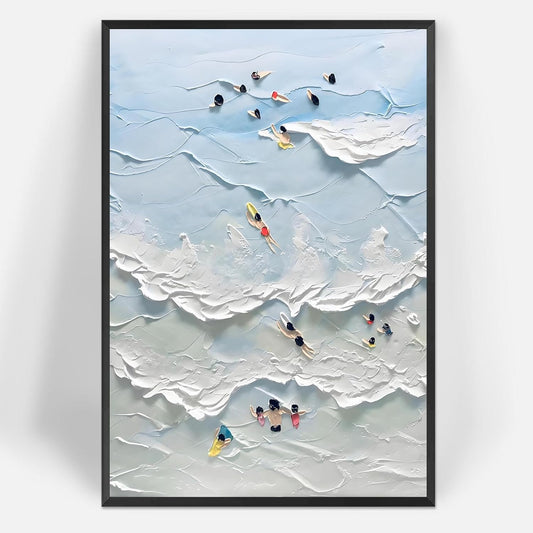 Tableau - OceanVibe™ - Vagues - Ma Maison Rêvée