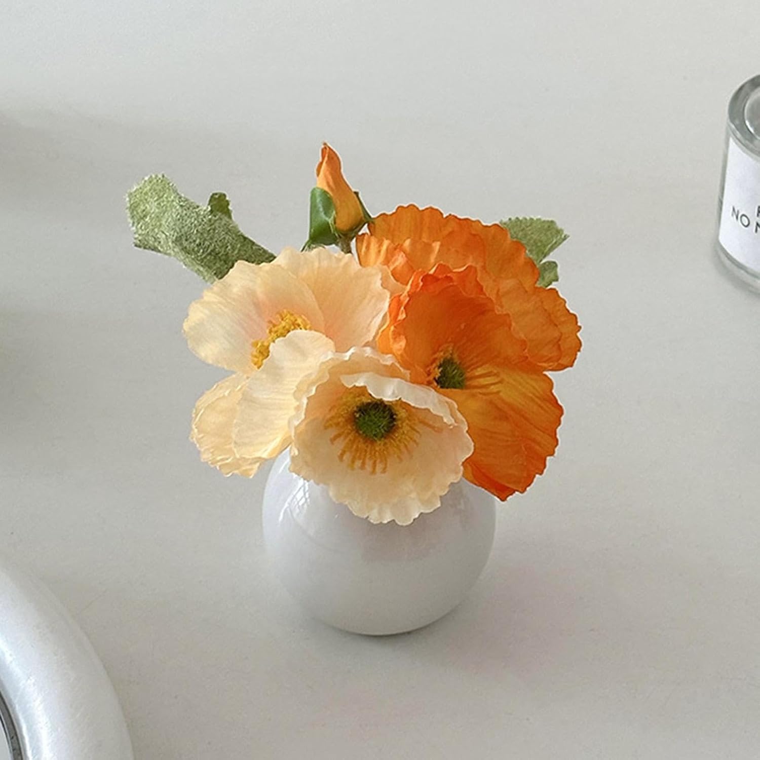 Vase en Céramique - ZenHydroVase™ - Blanc - Ma Maison Rêvée