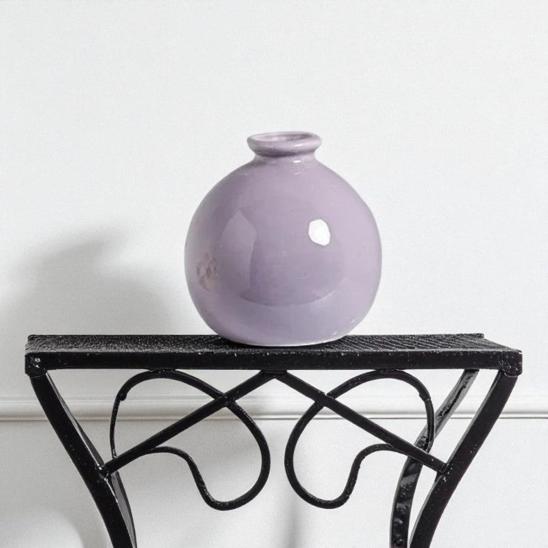 Vase en Céramique - ZenHydroVase™ - Violet - Ma Maison Rêvée